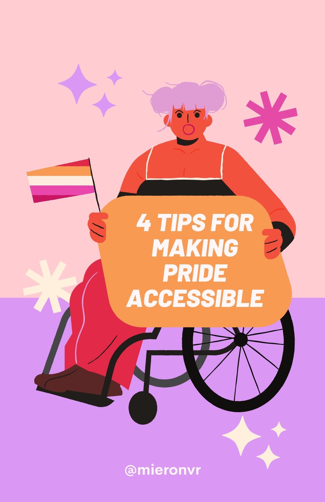 4 Tips for an Accessible Pride Month